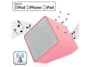 ipega Simple Style Stereo Bluetooth Speaker with 3.5mm Aux In Suitable for iPhone iPad iPod Touch and other Mobile Device Watermelon Red
