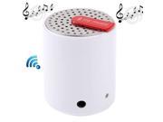 Bluetooth 2.0 Mini Music Speaker Size 50 x 43 x 43mm White