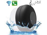 Mini Waterproof Bluetooth ISSC3.0 Speaker for iPad iPhone Other Bluetooth Mobile Phone Support Handfree Function Waterproof Level IPX4 BTS 06 Black