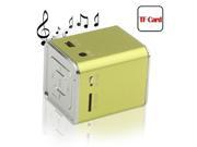 Portable Mini MP3 Speaker Support TF Card Reader Light Green