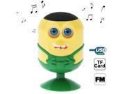 Lovely Despicable Me Minions Style Mini Speaker A805 Green
