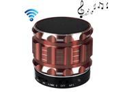 S28 Metal Mobile Bluetooth Stereo Portable Speaker with Hands free Call Function Brown