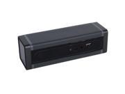 Rectangle Style Bluetooth Speaker Support TF Card AUX USB Port Black
