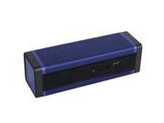 Rectangle Style Bluetooth Speaker Support TF Card AUX USB Port Dark Blue