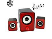 2.1 Channel USB 2.0 Multimedia Speaker with Volume Switch
