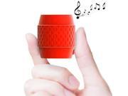 MB4 Outdoor Waterproof Shockproof Anti scratch Bluetooth Stereo Audio Sound Speaker with Hook Red