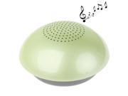 Mushrooms Style Bluetooth Stereo Speaker Built in Rechargeable Battery Size 75x75x47mm Light Green