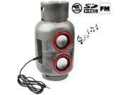 Gas Tanh Small Function Mobile Audio Speaker Silver