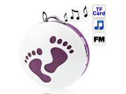 Little Feet Design Speaker Support TF Card Reader FM Radio Function with US Plug Adapter