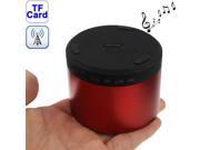 M808 Bluetooth 2.1 Wireless Speaker with Handfree Function to Have Powerful Music Output Support TF Card Red