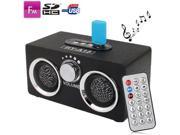 Multi function Speaker with Remote Control Support FM Radio SD Card U Disk Reader Built in Removable Rechargeable Battery