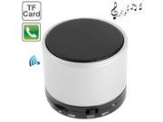 S10 Mini Bluetooth Speaker Built in Rechargeable Battery Support Handsfree Call Silver