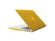 Enkay Frosted Hard Protective Case forMacbook Pro Retina 15.4 inch Yellow