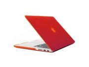 Enkay Frosted Hard Protective Case forMacbook Pro Retina 15.4 inch Red
