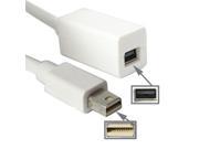 Mini Displayport Extension Cable Male to Female Length 90cm