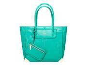 Simple Classic Wild PU Leather Lady Shoulder Bag Green