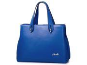 NUCELLE Fresh Watercolors Series Women Handbag Blue