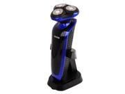 RSCX 8850 Rechargeable Tri Floating Loop Speed Foil Shaver Razor with Trimmer Charge Holder