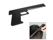 Pistol Design Portable plastic Comb Hair Brush Comb