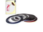 Colourful String for Nail Art 10pcs in one packaging the price is for 10pcs