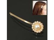 Beautiful Round Style Pearl Hair Clip Pack of 2