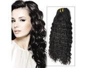 16 inch Romance Curl 1B Brazilian Hair Extension Best Quality