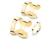 Cool Rock Punk Gothic Hollow Opening Knuckle Finger Ring 3pcs in one packaging the price is for 3pcs Golden