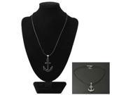 Fashionable Pirates Hook Design Ornament Necklace Neck Chain Pendants Jewelry for Ladies Girls