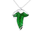 Fashionable Leaf Design Alloy Necklace
