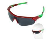 UV400 Protection Stylish Resin Lens Bicycle Sunglasses Red