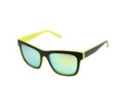 UV400 Protection Stylish Double color Frame Sunglasses for Outdoor Sports Yellow