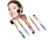 5pcs Beauty Professional Make up Brushes Travel Cosmetic Brushes Set