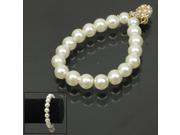 Elegant All match Pearl Ball Bracelet Brace Lace Hand Chain with Beads Pendant