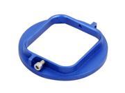 58mm UV Lens Filter Adapter Ring for GoPro Hero 3 Rig Cage Case Mount ST 123 Blue