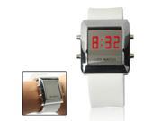 Fashion Digital LED Quartz Wrist Watch White