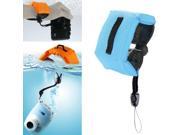 Submersible Floating Bobber Hand Wrist Strap for GoPro Hero 4 3 3 2 1 Powershot D20 D30 Mini Camcorder SJ4000 Blue