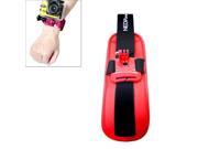 NEOpine Sports Diving Wrist Strap Mount Stabilizer 90 Degree Rotation for GoPro Hero 4 3 3 2 1 Red