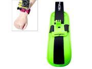 NEOpine Sports Diving Wrist Strap Mount Stabilizer 90 Degree Rotation for GoPro Hero 4 3 3 2 1 Green