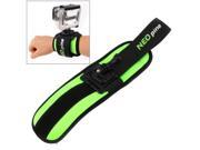 NEOpine Sports Diving Wrist Strap Mount Stabilizer 360 Degree Rotation for GoPro HERO4 3 3 2 1 Green
