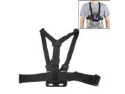 Extreme Sport Front Chest Elastic Belt Shoulder Strap Mount Holder for Camera for GoPro Hero 3 3 2 1 Black