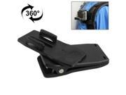 360 Degree Rotation Quick Release Backpack Rucksack Hat Clip Clamp Mount for GoPro Hero 4 3 3 2 1