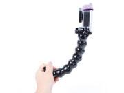 TMC 7 Joint 360 Degrees Rotation Adjustable Neck for GoPro Hero 4 3 3 2 1 Flex Clamp Mount Black