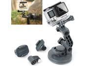TMC Car Suction Cup Mount Tripod Adapter Handle Screw for GoPro Hero 4 3 3 2 1 Grey