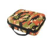Camouflage Pattern EVA Shockproof Waterproof Portable Case for GoPro HERO 4 3 3 2 1 Size 21cm x 16cm x 6.5cm