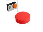 TMC Round Shape Silicone Cap for GoPro Hero 4 3 Red
