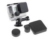Protective Camera Lens Cap Cover Housing Case Cover Set for SJ4000