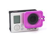 TMC Lens Anti exposure Protective Hood for GoPro Hero 4 3 Purple