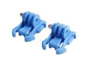 TMC Quick Release Surface Buckle for GoPro Hero 4 3 3 2 1 Pack of 2 Blue