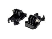 TMC Quick Release Surface Buckle for GoPro Hero 4 3 3 2 1 Pack of 2 Black