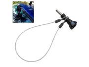ST 150 12 inch Stainless Steel Lanyard Tether for GoPro Hero 4 3 3 2 1 Silver